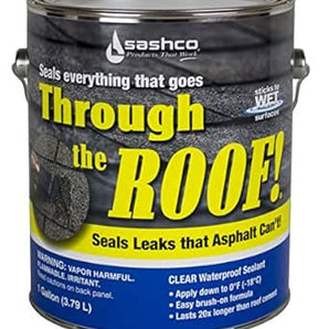 Through The Roof Clear Leak Seal - 3.8 L