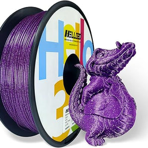 Hello3D PLA Sparkle Purple