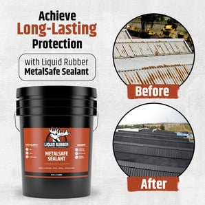 Liquid Rubber Metal Safe Sealant  - 18.9 L
