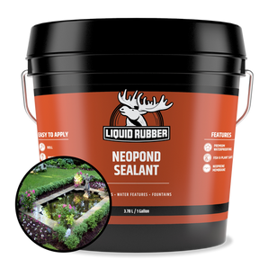 Liquid Rubber Neopond Sealant Black- 18.9 Litre