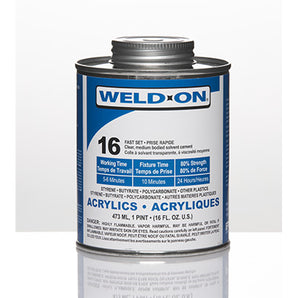 Weld-On® #16 Acrylic Cement