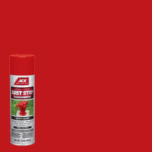 Ace Rust Stop Spray Safety Red