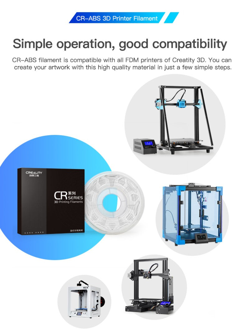 Creality ABS Filament White