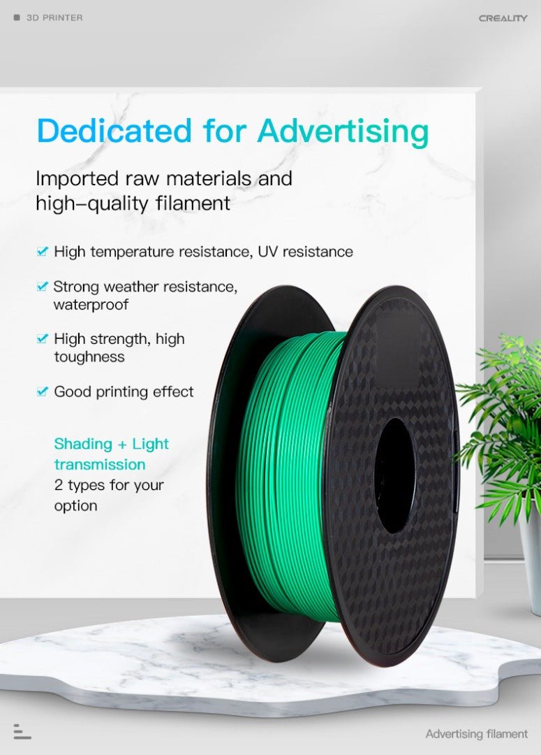 Creality Opaque White PDS Filament