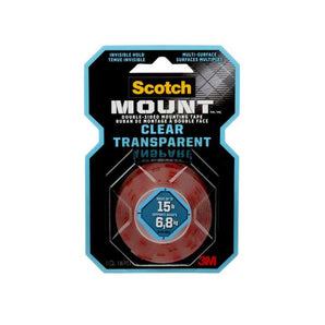 Scotch Mounting Tape Indoor Clear