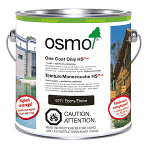 Osmo One Coat Only HSplus Ebony 9271-2.5 Litre