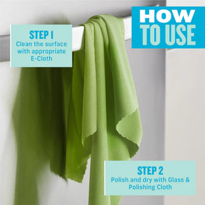 E-Cloth Glass & Polish Cloth Multipack 4pc 10904