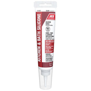 Ace Kitchen & Bath Silicone Caulk Clear