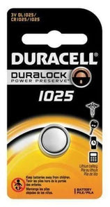 Duracell Battery DL 1025 3 Volt