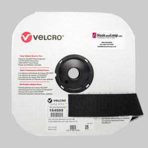 Velcro Black Hook - 2"