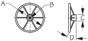 Sea-Dog Steering Wheel 15In 230115