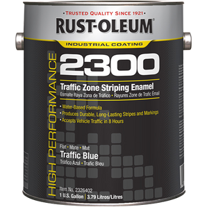 Rustoleum 2300 System Traffic Zone Striping Paint - 3.8 L