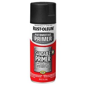 Rustoleum Automotive Sandable Primer Black - 354 mL