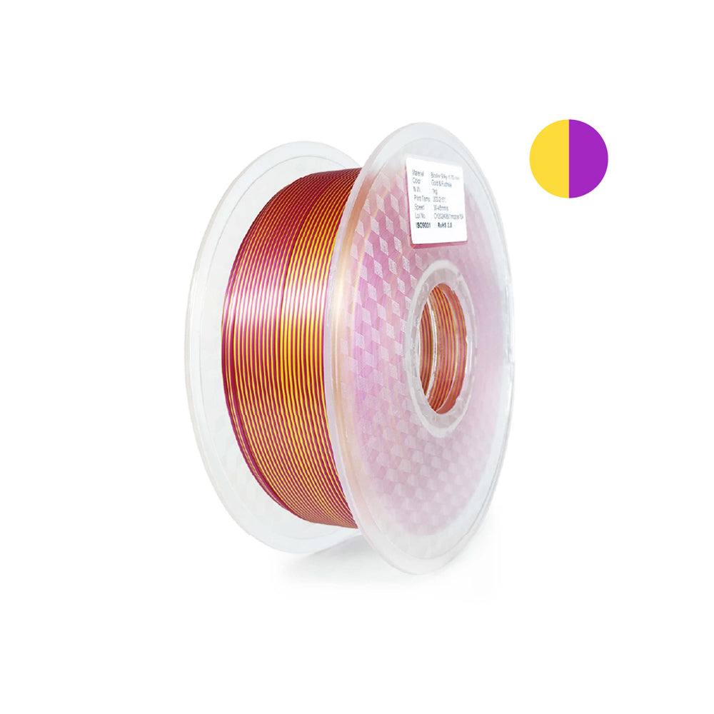 Hello3D Bicolor Silk PLA Filament – Go Industrial