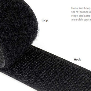 Velcro Black Loop - 1"