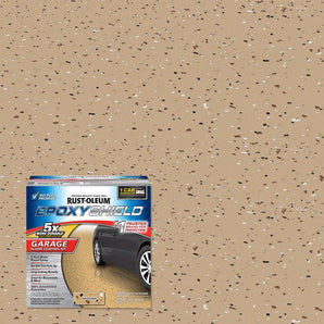 Epoxyshield Garage Floor Coating Kit Tan 2-Part