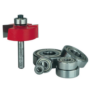 Freud Router Bit Flush Rabbet #32-504 with Multiple Bearings
