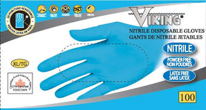 Viking Nitrile Gloves 5mil - 100 Pack