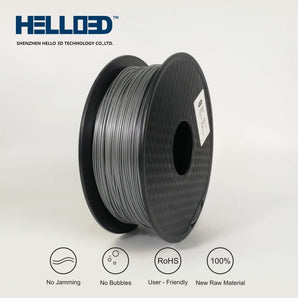 Hello3D PLA Metal-Like Aluminum