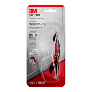 3M Pro Safety Glasses Flat Temple