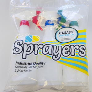 Plain Trigger Spray Bottle 3-Pack