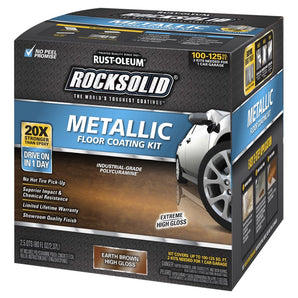 Rocksolid Metallic Earth Brown