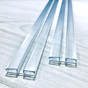 Living Hinge Clear 1685-A-96In 3/16" for 1/8"