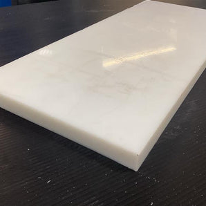 UHMW White -  1" x (10 1/2") x (24 1/2")