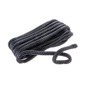 Seachoice Fender Line Black Braided 3/8in x 6ft 2pk 50-40961