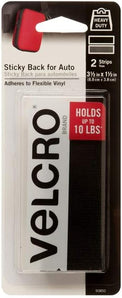 Velcro For Vinyl Black 2-Pak 90850