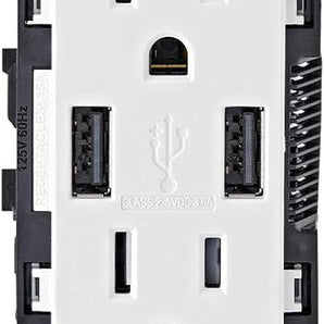 Leviton Usb/Duplex Outlet 3496551