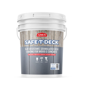 Ames Safe-T-Deck Non Skid Dark Grey - 5 Gallon