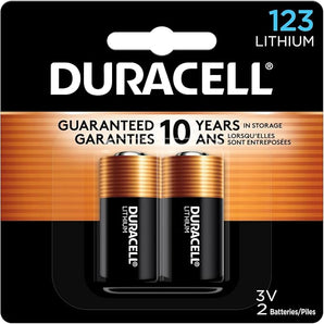 Duracell Battery 123 2-Pack