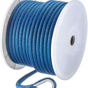 Seachoice Anchor Line Blue Braided - 1/2inch x 150ft