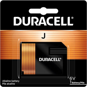 Duracell Battery J Flat 6 Volt