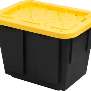 Greenmade Storage Bin Black/Yellow - 12Gal
