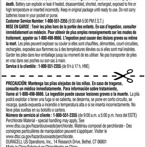 Duracell Battery 2450 Single