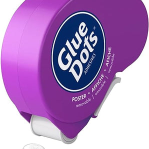 Glue Dots Repositionable Poster Dots W/Dispenser