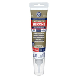 GE Kitchen & Bath Advanced Silicone Caulk - 2.8oz