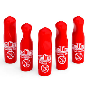 Tool Time Caulk Cap Red