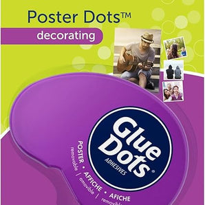 Glue Dots Repositionable Poster Dots W/Dispenser