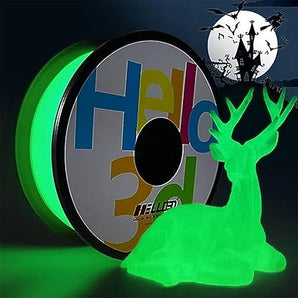 Hello3D PLA Glow Green