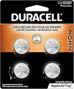 Duracell Battery 2032 4-Pack