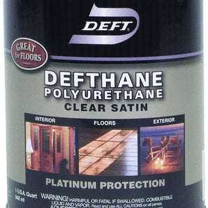 Defthane Polyurethane Clear Satin