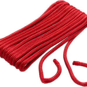 Seachoice Fender Line Red Braided 3/8in x 6ft 2pk 50-40941