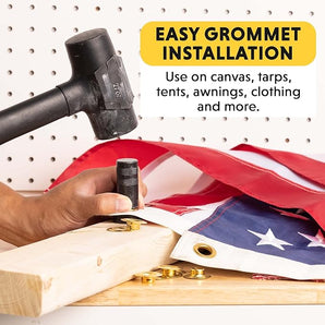 General Tools Grommet Kit 1/2In W/Punch 12-Piece