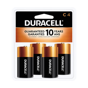 Duracell Battery C 4-Pack