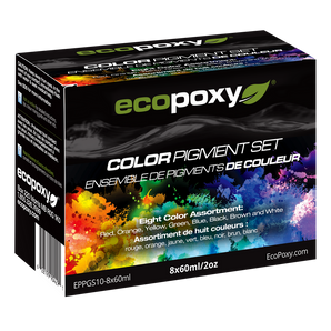 Ecopoxy Color Pigment Set 8 x 60mL