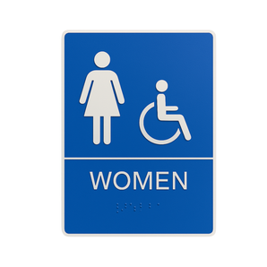 ADA Women's Washroom Sign