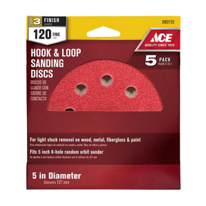 Ace Hook & Loop Sand Disc 120G 2002152